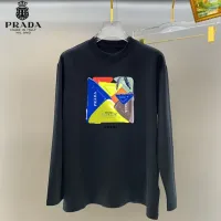 Cheap Prada T-Shirts Long Sleeved For Unisex #1427164 Replica Wholesale [$34.00 USD] [ITEM#1427164] on Replica Prada T-Shirts
