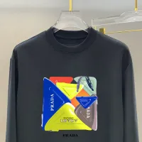 Cheap Prada T-Shirts Long Sleeved For Unisex #1427164 Replica Wholesale [$34.00 USD] [ITEM#1427164] on Replica Prada T-Shirts