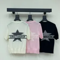 Cheap Christian Dior T-Shirts Short Sleeved For Women #1427166 Replica Wholesale [$76.00 USD] [ITEM#1427166] on Replica Christian Dior T-Shirts