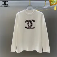 Cheap Chanel T-Shirts Long Sleeved For Unisex #1427168 Replica Wholesale [$34.00 USD] [ITEM#1427168] on Replica Chanel T-Shirts