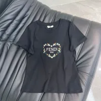 Cheap Fendi T-Shirts Short Sleeved For Women #1427172 Replica Wholesale [$52.00 USD] [ITEM#1427172] on Replica Fendi T-Shirts