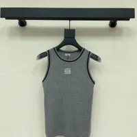 Cheap LOEWE T-Shirts Sleeveless For Women #1427180 Replica Wholesale [$76.00 USD] [ITEM#1427180] on Replica LOEWE T-Shirts
