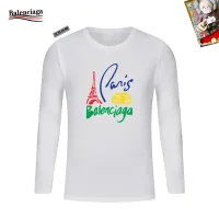 Cheap Balenciaga T-Shirts Long Sleeved For Unisex #1427270 Replica Wholesale [$34.00 USD] [ITEM#1427270] on Replica Balenciaga T-Shirts