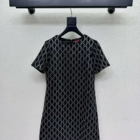Cheap Gucci Dresses Short Sleeved For Women #1427295 Replica Wholesale [$92.00 USD] [ITEM#1427295] on Replica Gucci Dresses