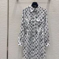 Cheap Louis Vuitton LV Dresses Long Sleeved For Women #1427312 Replica Wholesale [$76.00 USD] [ITEM#1427312] on Replica Louis Vuitton LV Dresses