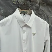 Cheap Prada Shirts Long Sleeved For Men #1427371 Replica Wholesale [$40.00 USD] [ITEM#1427371] on Replica Prada Shirts