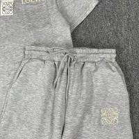 Cheap LOEWE Tracksuits Short Sleeved For Women #1427398 Replica Wholesale [$88.00 USD] [ITEM#1427398] on Replica LOEWE Tracksuits