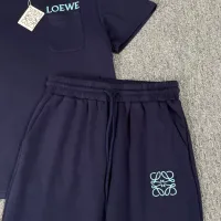 Cheap LOEWE Tracksuits Short Sleeved For Women #1427399 Replica Wholesale [$88.00 USD] [ITEM#1427399] on Replica LOEWE Tracksuits