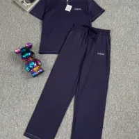 Cheap LOEWE Tracksuits Short Sleeved For Women #1427406 Replica Wholesale [$88.00 USD] [ITEM#1427406] on Replica LOEWE Tracksuits