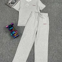 Cheap LOEWE Tracksuits Short Sleeved For Women #1427408 Replica Wholesale [$88.00 USD] [ITEM#1427408] on Replica LOEWE Tracksuits
