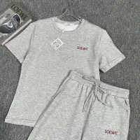 Cheap LOEWE Tracksuits Short Sleeved For Women #1427408 Replica Wholesale [$88.00 USD] [ITEM#1427408] on Replica LOEWE Tracksuits