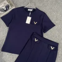 Cheap Valentino Tracksuits Short Sleeved For Women #1427423 Replica Wholesale [$88.00 USD] [ITEM#1427423] on Replica Valentino Tracksuits