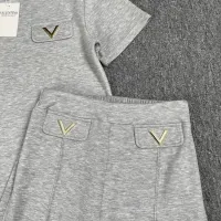 Cheap Valentino Tracksuits Short Sleeved For Women #1427425 Replica Wholesale [$88.00 USD] [ITEM#1427425] on Replica Valentino Tracksuits