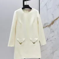 Cheap Valentino Dresses Long Sleeved For Women #1427442 Replica Wholesale [$76.00 USD] [ITEM#1427442] on Replica Valentino Dresses