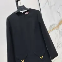 Cheap Valentino Dresses Long Sleeved For Women #1427443 Replica Wholesale [$76.00 USD] [ITEM#1427443] on Replica Valentino Dresses