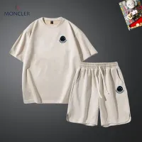 Cheap Moncler Tracksuits Short Sleeved For Men #1427471 Replica Wholesale [$48.00 USD] [ITEM#1427471] on Replica Moncler Tracksuits
