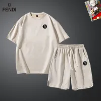Cheap Fendi Tracksuits Short Sleeved For Men #1427486 Replica Wholesale [$48.00 USD] [ITEM#1427486] on Replica Fendi Tracksuits
