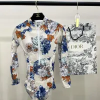 Cheap Christian Dior Bathing Suits For Women #1427656 Replica Wholesale [$40.00 USD] [ITEM#1427656] on Replica Christian Dior Bathing Suits