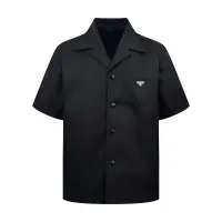 Cheap Prada Shirts Short Sleeved For Unisex #1427728 Replica Wholesale [$68.00 USD] [ITEM#1427728] on Replica Prada Shirts