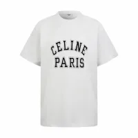 Cheap Celine T-Shirts Short Sleeved For Unisex #1427744 Replica Wholesale [$45.00 USD] [ITEM#1427744] on Replica Celine T-Shirts