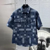 Cheap Louis Vuitton LV Tracksuits Short Sleeved For Men #1427838 Replica Wholesale [$68.00 USD] [ITEM#1427838] on Replica Louis Vuitton LV Tracksuits