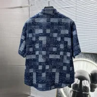 Cheap Louis Vuitton LV Tracksuits Short Sleeved For Men #1427838 Replica Wholesale [$68.00 USD] [ITEM#1427838] on Replica Louis Vuitton LV Tracksuits