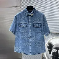Cheap Louis Vuitton LV Tracksuits Short Sleeved For Men #1427842 Replica Wholesale [$68.00 USD] [ITEM#1427842] on Replica Louis Vuitton LV Tracksuits
