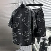 Cheap Louis Vuitton LV Tracksuits Short Sleeved For Men #1427845 Replica Wholesale [$68.00 USD] [ITEM#1427845] on Replica Louis Vuitton LV Tracksuits