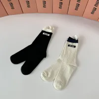 Cheap MIU MIU Socks #1427937 Replica Wholesale [$29.00 USD] [ITEM#1427937] on Replica MIU MIU Socks