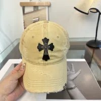 Cheap Chrome Hearts Caps #1428002 Replica Wholesale [$27.00 USD] [ITEM#1428002] on Replica Chrome Hearts Caps