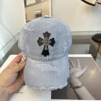Cheap Chrome Hearts Caps #1428004 Replica Wholesale [$27.00 USD] [ITEM#1428004] on Replica Chrome Hearts Caps
