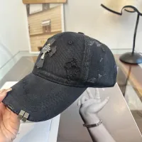Cheap Chrome Hearts Caps #1428008 Replica Wholesale [$27.00 USD] [ITEM#1428008] on Replica Chrome Hearts Caps