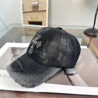 Cheap Chrome Hearts Caps #1428035 Replica Wholesale [$27.00 USD] [ITEM#1428035] on Replica Chrome Hearts Caps