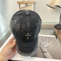 Cheap Chrome Hearts Caps #1428035 Replica Wholesale [$27.00 USD] [ITEM#1428035] on Replica Chrome Hearts Caps