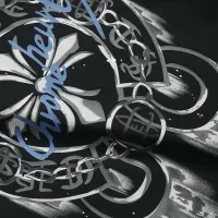 Cheap Chrome Hearts T-Shirts Short Sleeved For Unisex #1428094 Replica Wholesale [$36.00 USD] [ITEM#1428094] on Replica Chrome Hearts T-Shirts