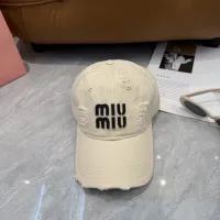 Cheap MIU MIU Caps #1428120 Replica Wholesale [$27.00 USD] [ITEM#1428120] on Replica MIU MIU Caps