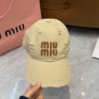 Cheap MIU MIU Caps #1428122 Replica Wholesale [$27.00 USD] [ITEM#1428122] on Replica MIU MIU Caps