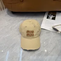 Cheap MIU MIU Caps #1428122 Replica Wholesale [$27.00 USD] [ITEM#1428122] on Replica MIU MIU Caps