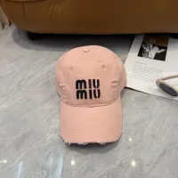 Cheap MIU MIU Caps #1428123 Replica Wholesale [$27.00 USD] [ITEM#1428123] on Replica MIU MIU Caps