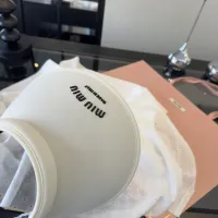 Cheap MIU MIU Caps #1428133 Replica Wholesale [$34.00 USD] [ITEM#1428133] on Replica MIU MIU Caps