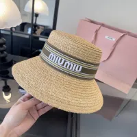 Cheap MIU MIU Caps #1428140 Replica Wholesale [$56.00 USD] [ITEM#1428140] on Replica MIU MIU Caps