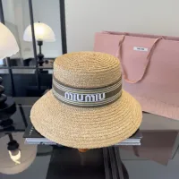 Cheap MIU MIU Caps #1428140 Replica Wholesale [$56.00 USD] [ITEM#1428140] on Replica MIU MIU Caps