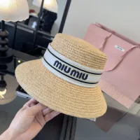Cheap MIU MIU Caps #1428141 Replica Wholesale [$56.00 USD] [ITEM#1428141] on Replica MIU MIU Caps