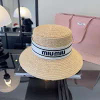 Cheap MIU MIU Caps #1428141 Replica Wholesale [$56.00 USD] [ITEM#1428141] on Replica MIU MIU Caps