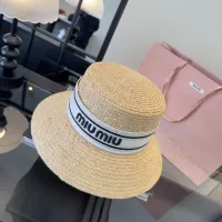 Cheap MIU MIU Caps #1428141 Replica Wholesale [$56.00 USD] [ITEM#1428141] on Replica MIU MIU Caps