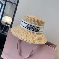 Cheap MIU MIU Caps #1428141 Replica Wholesale [$56.00 USD] [ITEM#1428141] on Replica MIU MIU Caps