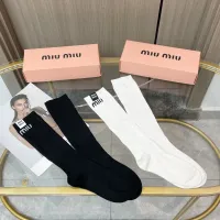 Cheap MIU MIU Socks #1428162 Replica Wholesale [$29.00 USD] [ITEM#1428162] on Replica MIU MIU Socks