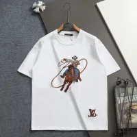 Cheap Louis Vuitton LV T-Shirts Short Sleeved For Unisex #1428176 Replica Wholesale [$36.00 USD] [ITEM#1428176] on Replica Louis Vuitton LV T-Shirts