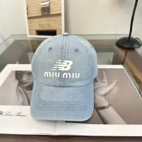 Cheap MIU MIU Caps #1428197 Replica Wholesale [$25.00 USD] [ITEM#1428197] on Replica MIU MIU Caps