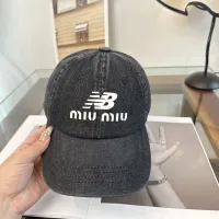 Cheap MIU MIU Caps #1428201 Replica Wholesale [$25.00 USD] [ITEM#1428201] on Replica MIU MIU Caps